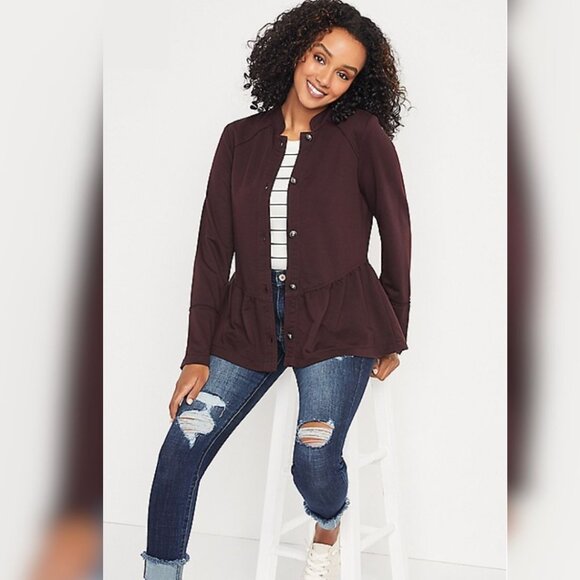 Maurices Peplum Blazer - Picture 1 of 6